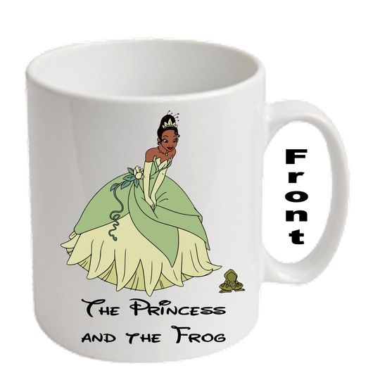 TIANA WITH FROG Mugs ~ The Princess & The Frog Mugs