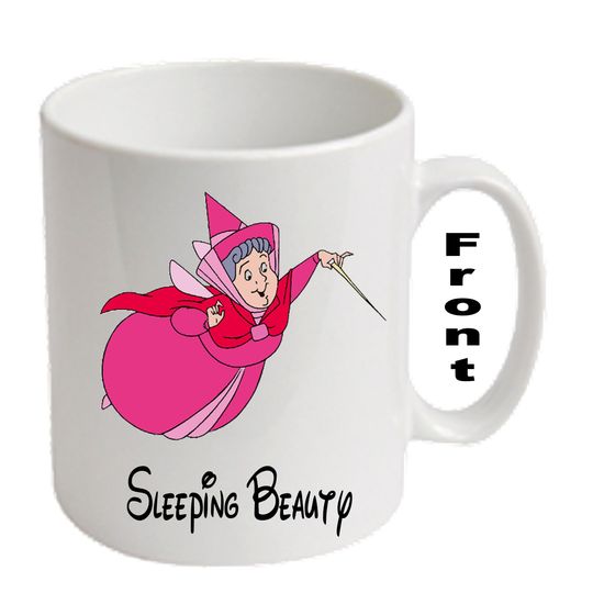 FLORA FAIRY GODMOTHER Mugs ~ Sleeping Beauty Mugs
