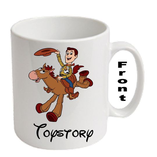 Woody & Bullseye Mugs ~ TOY STORY Mugs