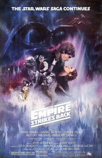 Star Wars movie poster - Empire Strikes Back poster, Star Wars poster