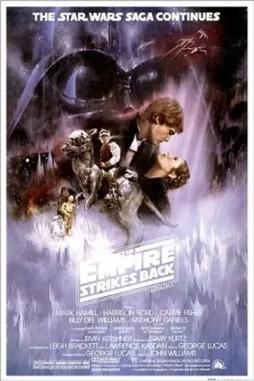 STAR WARS - EMPIRE STRIKES BACK - MOVIE POSTER