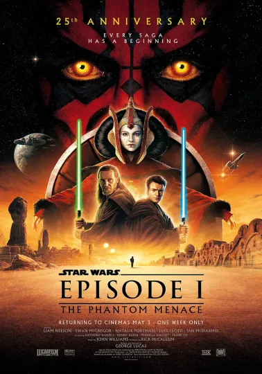 STAR WARS - The Phantom Menace Movie Poster