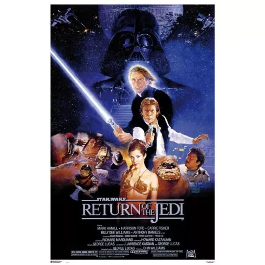 STAR WARS - RETURN OF THE JEDI - MOVIE POSTER