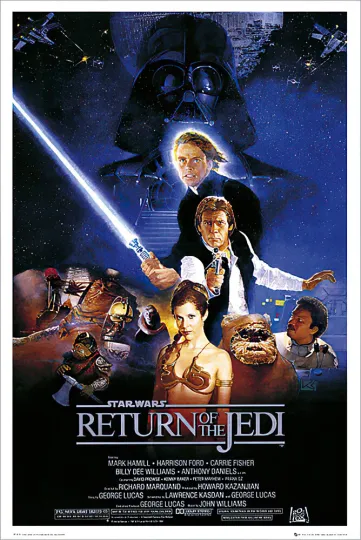 Star Wars: Episode VI -Return Of The Jedi - Movie Poster