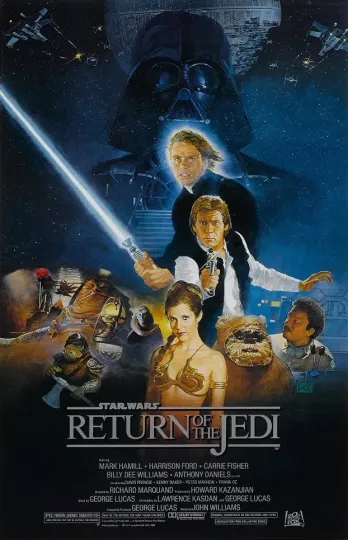 Star Wars movie poster - Return Of The Jedi poster,  Star Wars poster