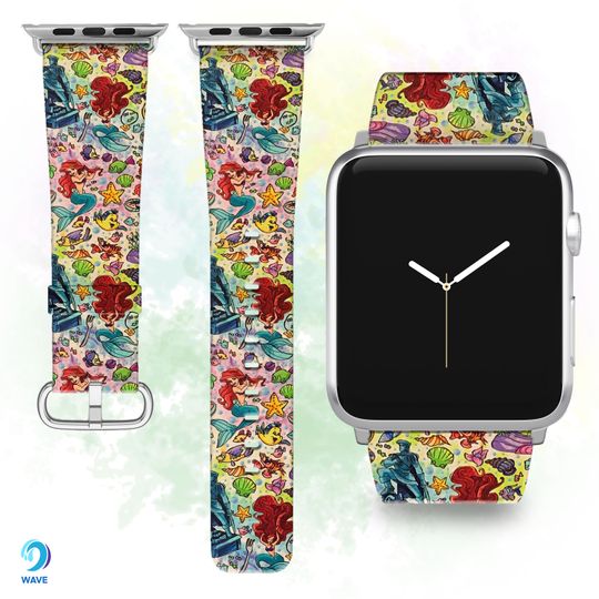 Disney PU Leather Band for Apple Watch Series