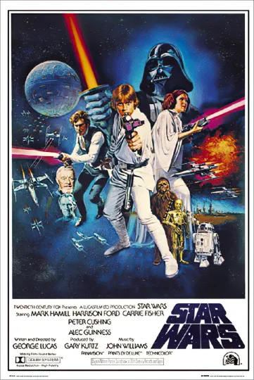 Star Wars: Episode IV -A New Hope - Movie Poster