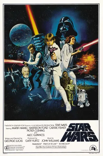 Star Wars movie poster