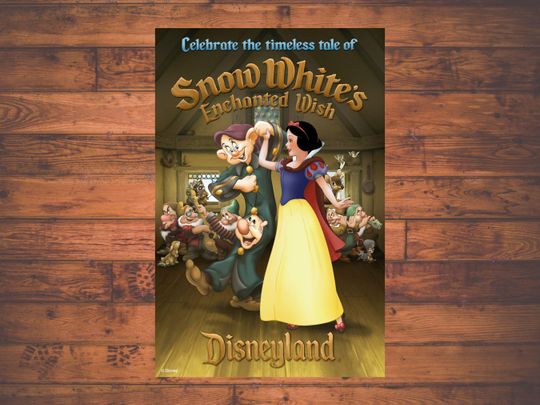 Discover Snow White Attraction Poster