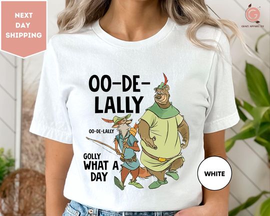 Disney Robin Hood And Little John Oo-De-Lally Shirt, Golly What A Day Shirt, Disney Family Shirt, Family Trip Shirt, Disney Family Trip