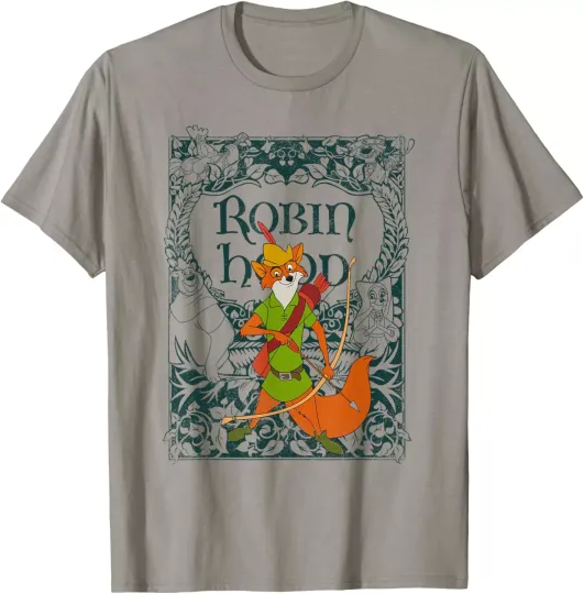 Robin Hood Retro Vintage Distressed T Shirt