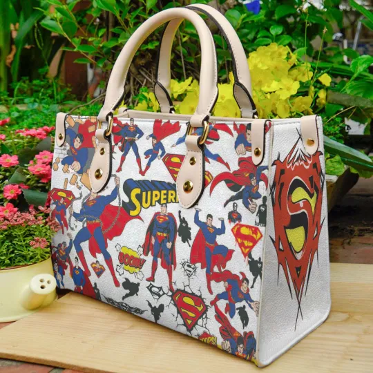 Superman Women's Leather Handbag