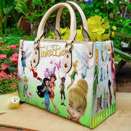 Tinker Bell Women's Leather Handbag