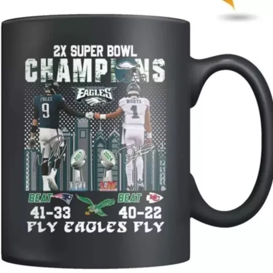 Eagles Super Bowl 2025 Mug Coffee