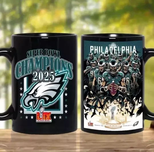 Eagles Super Bowl LIX New Orleans 2025 Coffee Mug
