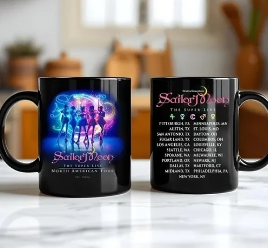 Sailor Moon The Super Live - USA 2025 Tour Mug, In Pretty Guardian Sailor Moon
