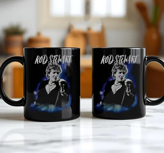Rod Stewart Gift For Fan On Tour 2025 Coffee Mug Gif Fan