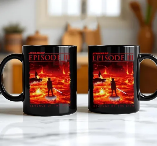 Star Wars Revenge Of The Sith 20th Anakin Skywalker Darth Vader Mug