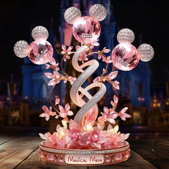 Personalized Mother's Day Gift, Magical Mom Acrylic Plaque, Gift For Mom Acrylic Plaque, Grandma Gift, DN Decoration Gift