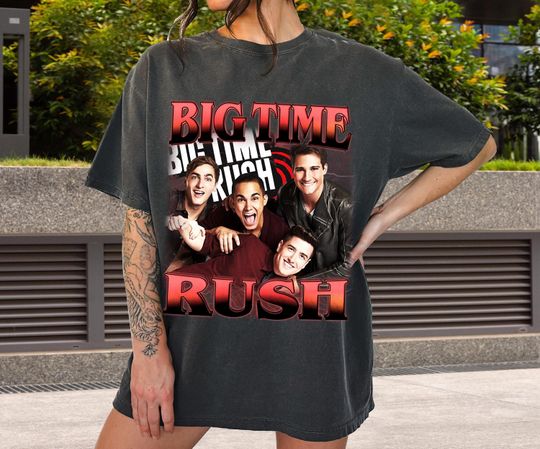 Limited Big Time Rush Band Vintage Shirt, Comfort Colors Shirt, Big Time Rush Band Retro Shirt, Vintage Homage Shirt, Birthday Gifts
