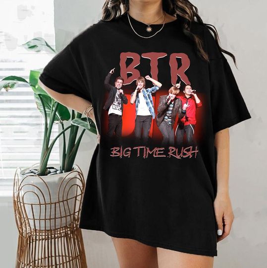 Big Time Rush 2025 Tour Merch, Big Time Rush Band Cant Get Enough Tour