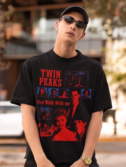 Twin Peaks Fire Walk With Me T-Shirt - David Lynch Retro 90s Tee