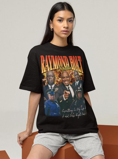Captain Ray Holt T-Shirt, Brooklyn Nine-Nine Tee, Brooklyn 99 Merch