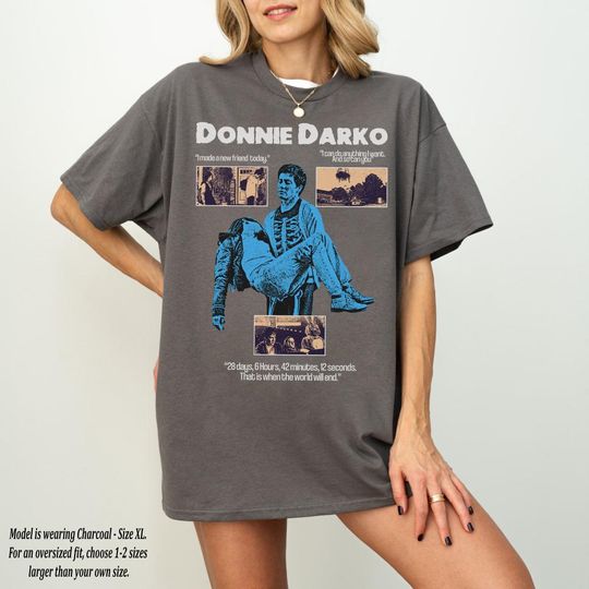 Retro Donnie Darko T-Shirt Vintage Movie Lover Gift
