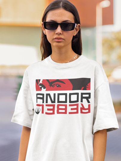 Andor Rebel T-Shirt, Cassian Andor Tee, Star Wars Rebellion Shirt