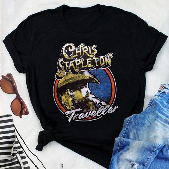 Vintage Chris Stapleton T-Shirt, Unisex Chris Stapleton T-shirt, Chris Stapleton Shirt, Retro Chris Stapleton Tee, Chris Stapleton Fans Gift
