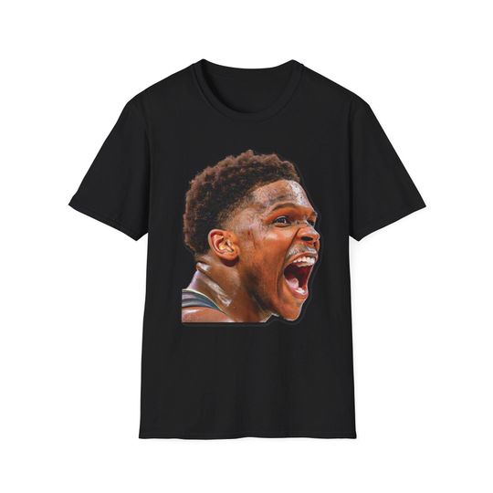 Anthony Edwards Graphic Tee | Vintage NBA Streetwear Shirt | Timberwolves Fan Gift | Unisex Basketball T-Shirt