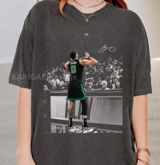 Jayson Tatum Vintage Comfort Colors Shirt, Basketball Shirt