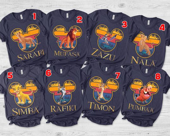 Vintage Lion King shirt, Hakuna Matata Shirt, Animal Kingdom Shirt, Disney Movie Group shirt, Disney World, Lion Group Shirt