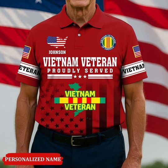 Personalized Been There Done That and Damn Proud Of It Vietnam Veteran 3D Shirt, Proud Veteran Polo Shirt, US Military, Veterans Day Gift