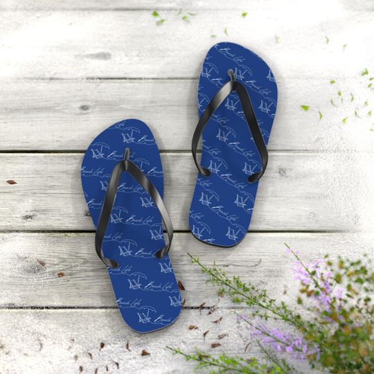 Beach Life Flip Flops | Comfortable Summer Sandals, Casual Footwear for Beach Days & Travel, Lightweight