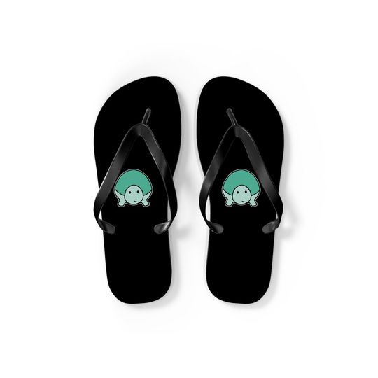 Discover Turtle Flip-Flops, Cute Turtle Flip Flops Sandals, Turtle Gift, Turtle Icon Lovers Gift, Cute Turtle Thongs, UNISEX Turtle Flip Flops Gift