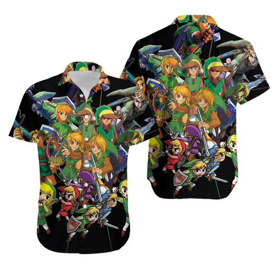 Legend Of Zelda Hawaiian Shirt