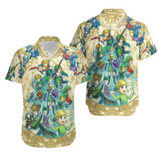Legend Of Zelda Hawaiian Shirt