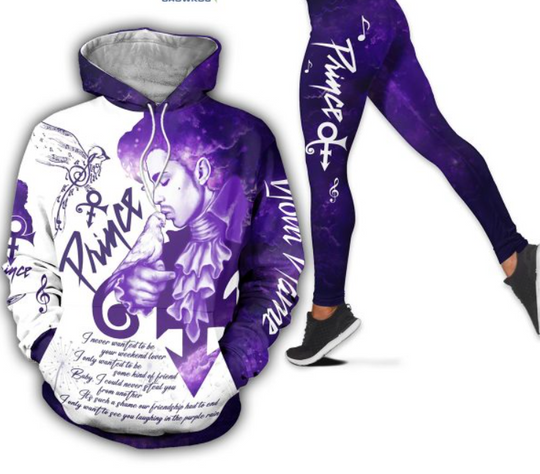 Discover Prince I Only Want To See You Laughing In The Pur Rain Hoodie Leggings Set