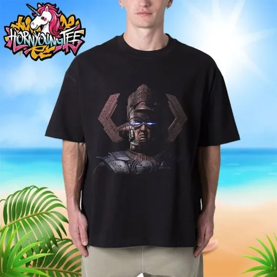 Galactus Fantastic Four First Look Movie July 25 2025 Poster Tee