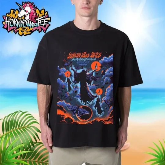 Sturgill Simpson 2025 Asheville NC Johnny Blue Skies Tour T-Shirt