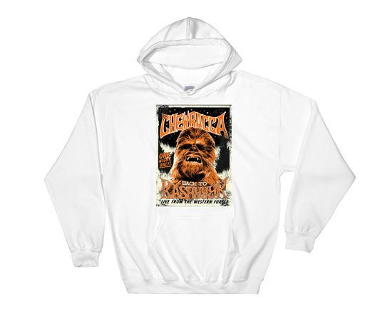 Star Wars Chewbacca Vintage Concert Poster Graphic Hoodie