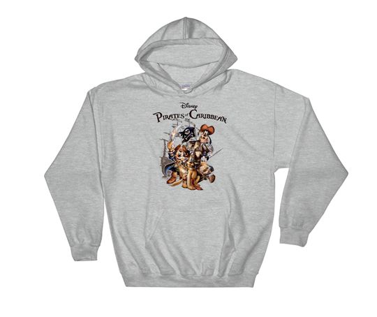Discover Retro Pirates Of The Caribbean Disneyworld Disney Mickey Hoodie
