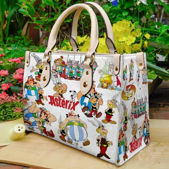 Discover Asterix Leather Handbag, Asterix Women's Leather Bag Gift