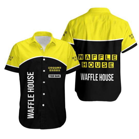 Personalized Waffle House Custom Hawaiian Shirt