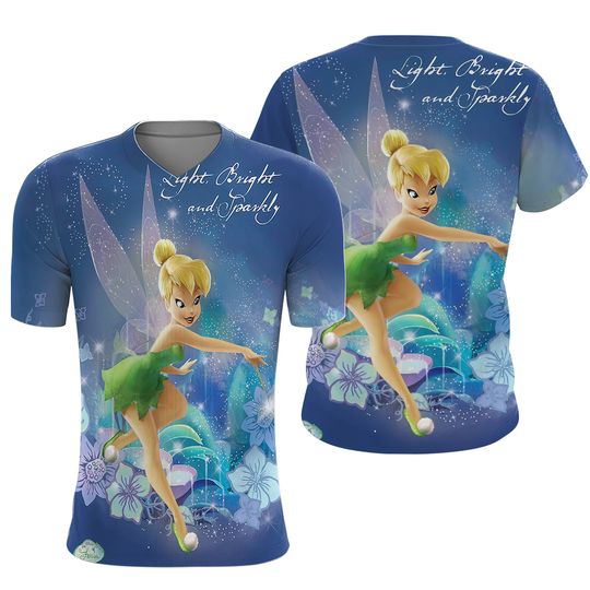 Tinker Bell Disney Shirt, Disney 3D Printed Shirt
