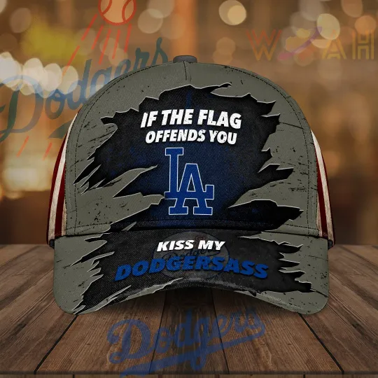 Los Angeles Dodgers Custom Hat – Personalized M.LB Baseball Cap for True Fans