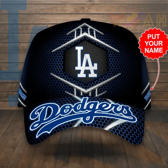 Custom Dod.gers Cap – Embroidered Los Angeles M.LB Hat, Great Gift for Him