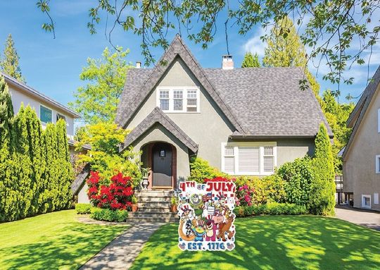 Patriotic Toy Story Fourth of July Yard Sign Decoration