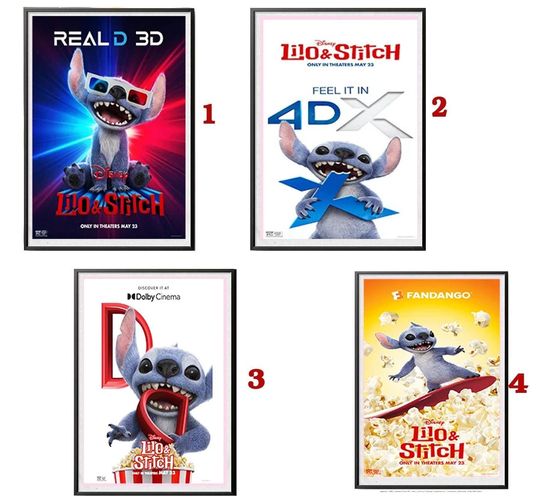 New!!!! Lilo & Stitch (2025) Movie Poster